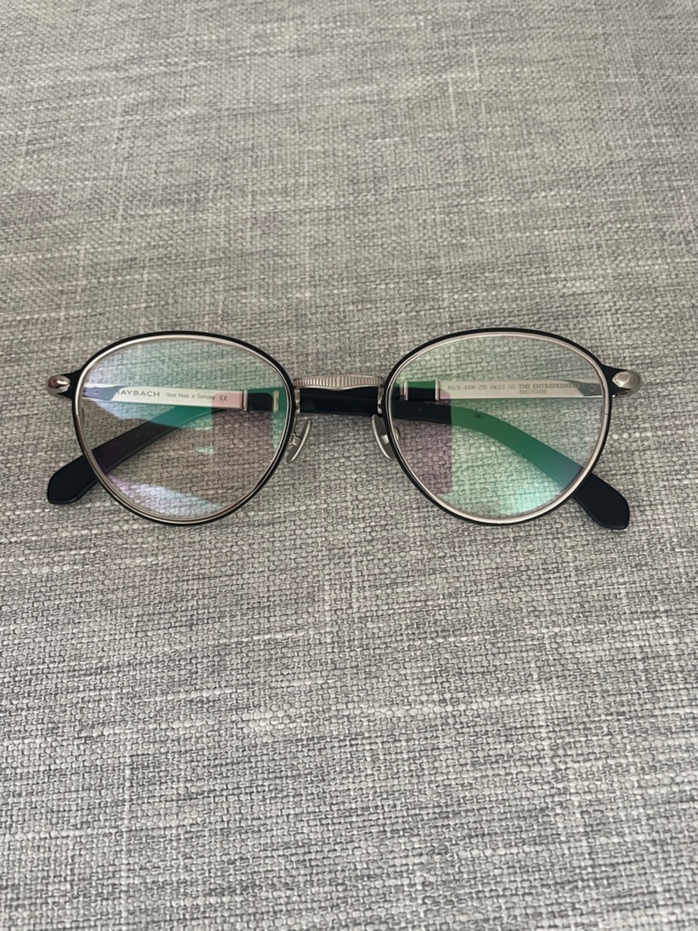 Maybach Round Metal Frame Glasses
